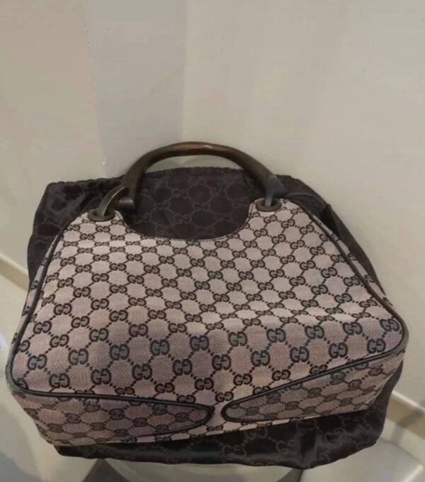 GUCCI BORSA SPALLA MANICO IN OSSO - immagine 7