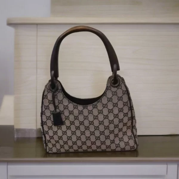 GUCCI BORSA SPALLA MANICO IN OSSO